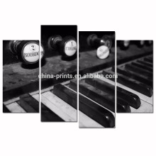 Affiche en noir et blanc pour le décor / Piano Keyboard Picture Impression giclée / Dropship Group Canvas Prints